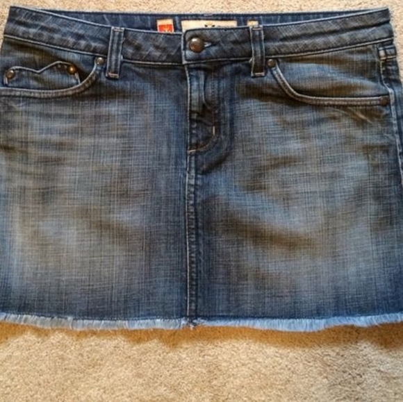 Juicy Couture Dresses & Skirts - Juicy Couture Jean Skirt size 26